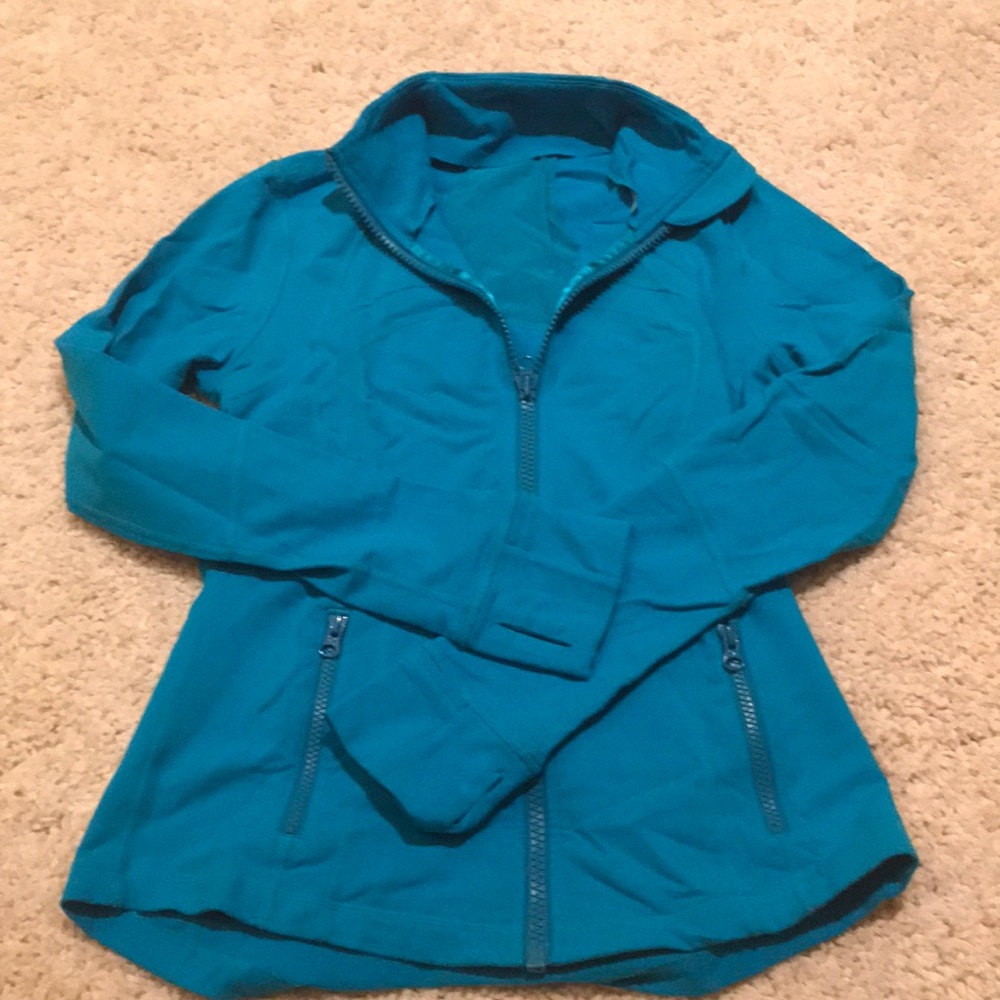 Lululemon blue zip jacket